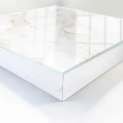 Key cabinet The elegance of brown marble with lines