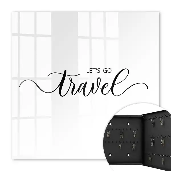 Wall mounted key box A dream journey in an elegant form