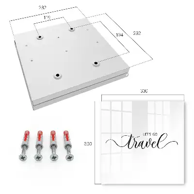 Wall mounted key box A dream journey in an elegant form