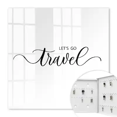 Wall mounted key box A dream journey in an elegant form