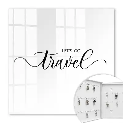 Wall mounted key box A dream journey in an elegant form