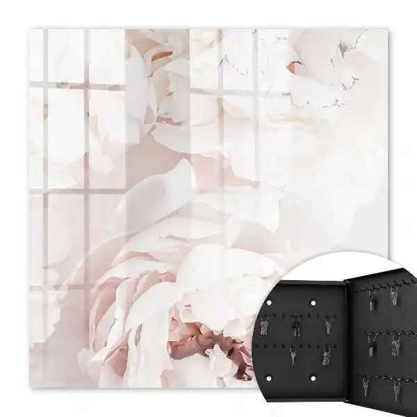 Wall mounted key cabinet Subtle elegance full of lightness