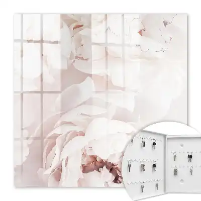 Wall mounted key cabinet Subtle elegance full of lightness