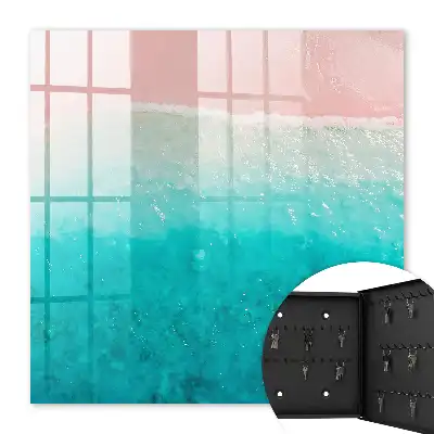 Key cabinet Dream beach with a turquoise sea