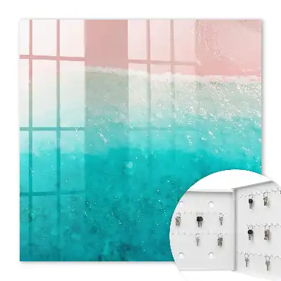Key cabinet Dream beach with a turquoise sea