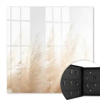 Wall mounted key box Soothing nature in tones
