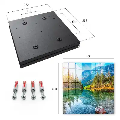 Decorative key box Mountain landscape mountains peace