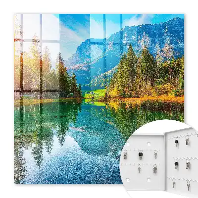 Decorative key box Mountain landscape mountains peace
