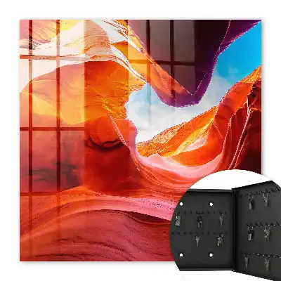 Key box for home Colorful rocks deep perspective