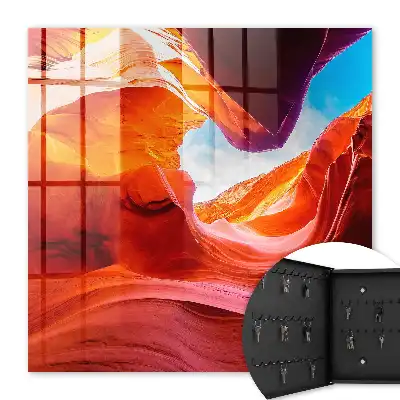 Key box for home Colorful rocks deep perspective