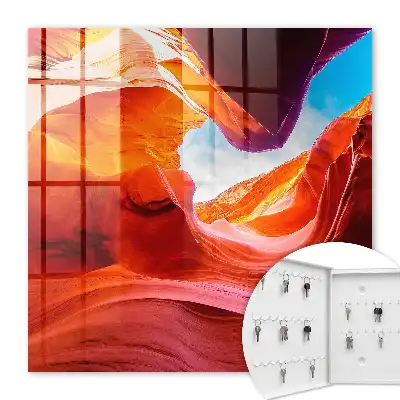Key box for home Colorful rocks deep perspective