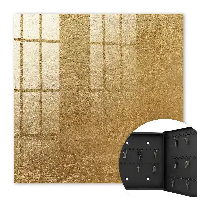 Decorative key box Warm texture with light streaks