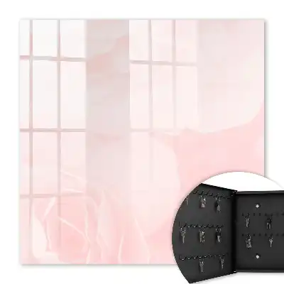 Key cabinet Pastel roses exuding delicacy