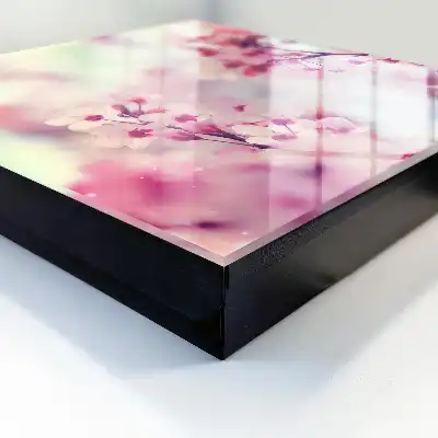 Wall mounted key box Floral charm in the bright background