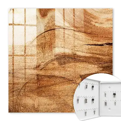 Key box for home Wooden texture texture