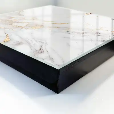 Decorative key box The elegance of yellow stone with patterns