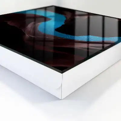 Decorative key box Space rocks starry sky