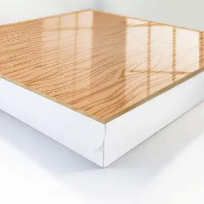 Key box for home Wooden texture, warm elegance