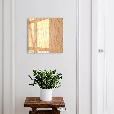 Key box for home Wooden texture, warm elegance