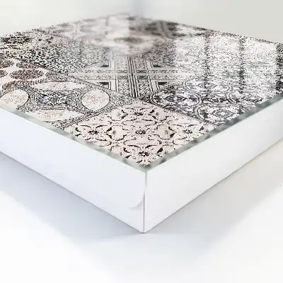Key cabinet Stylish tiles with unique patterns