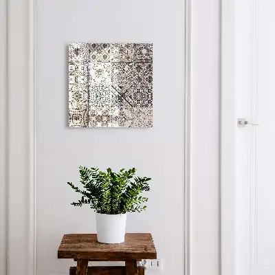 Key cabinet Stylish tiles with unique patterns