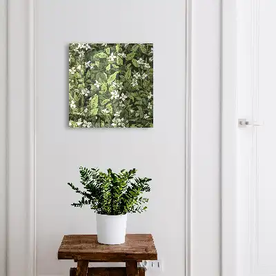 Key cabinet A plant motif full of life