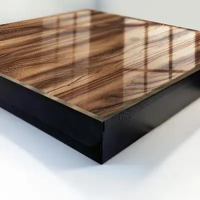 Decorative key box Natural wooden texture