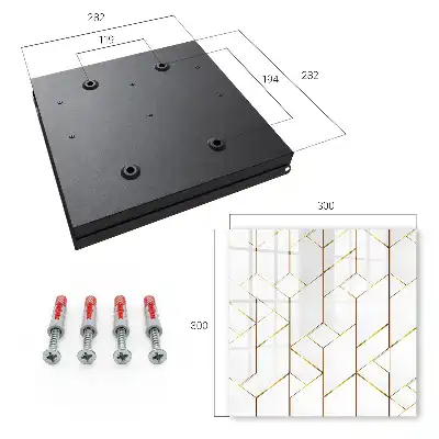 Wall mounted key box Modern elegance full of harmony