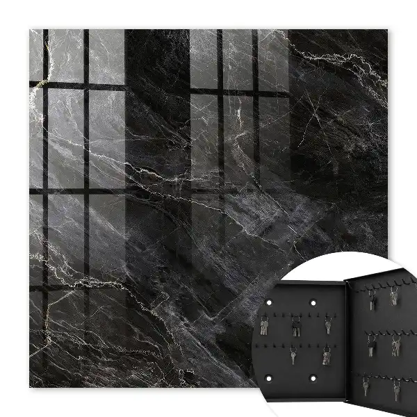 Decorative key box Stylish elegance reminiscent of marble