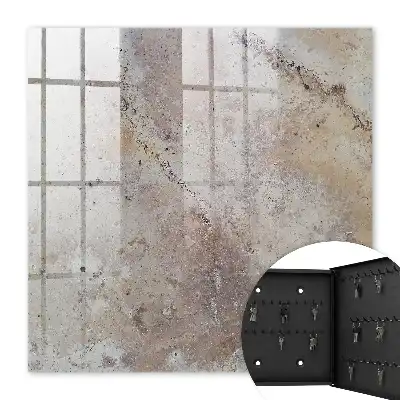 Wall mounted key box Earth texture without dot