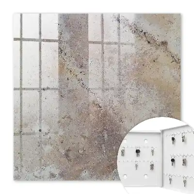 Wall mounted key box Earth texture without dot