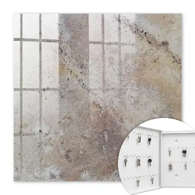 Wall mounted key box Earth texture without dot