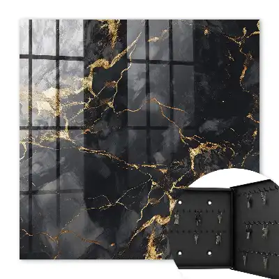 Wall mounted key cabinet Marble