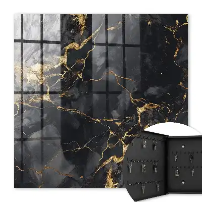 Wall mounted key cabinet Marble