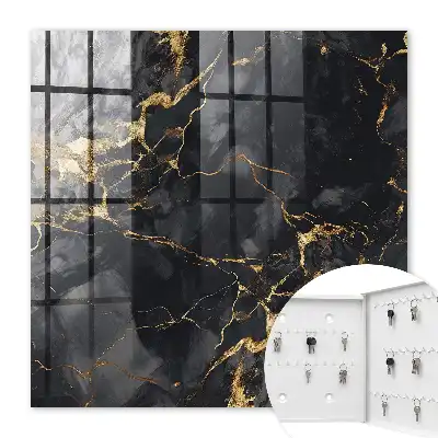 Wall mounted key cabinet Marble