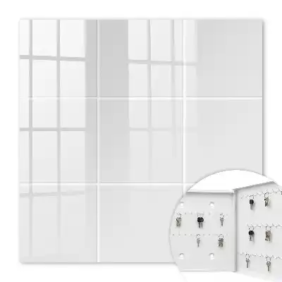 Key cabinet Bright tiles of unnecessary details
