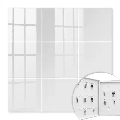 Key cabinet Bright tiles of unnecessary details
