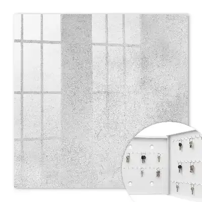 Key cabinet Gray texture full of elegance