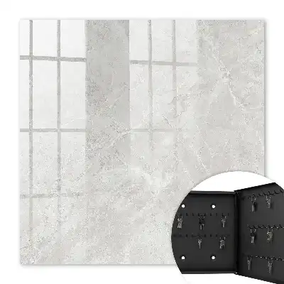 Decorative key box Gray structure in shades