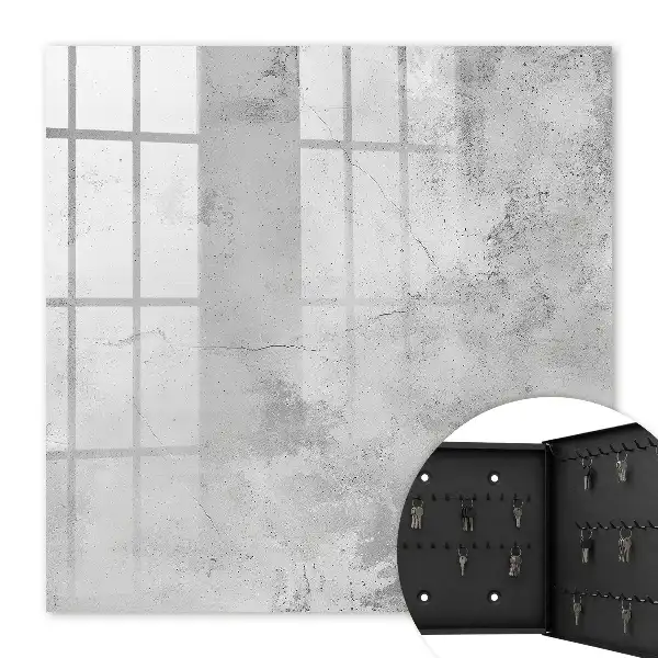 Key box for home Raw elegance gray