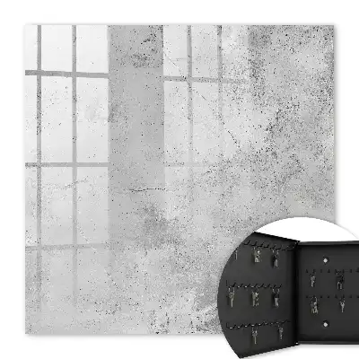 Key box for home Raw elegance gray