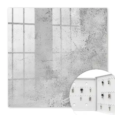 Key box for home Raw elegance gray