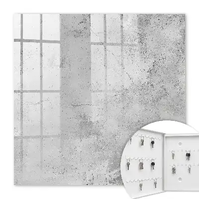 Key box for home Raw elegance gray