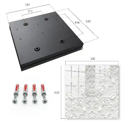 Decorative key box Rich ornament, elegant patterns