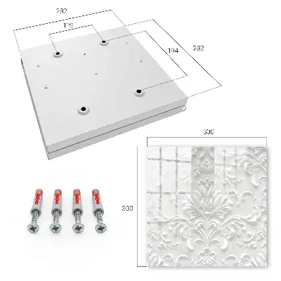 Decorative key box Rich ornament, elegant patterns