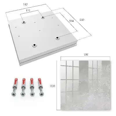 Key cabinet Gray elegance harmonious