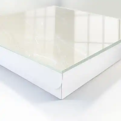 Decorative key box Marble elegance in delicate colors