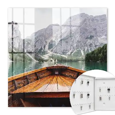 Decorative key box Mountain Lake of the Grey Mountains