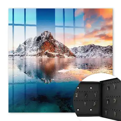 Decorative key box Mountain harmony of sunlight