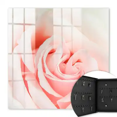 Key box for home Romantic rose in pastel shades